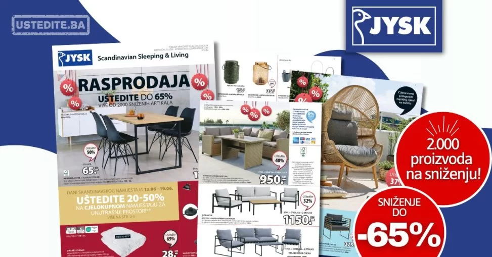 Jysk katalog 13-26.6.2024.