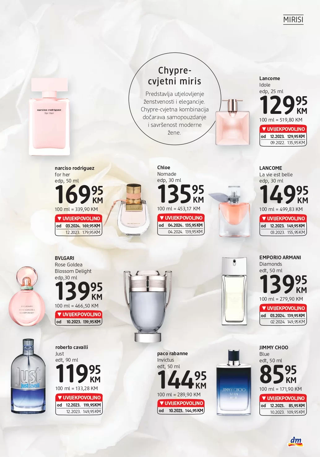 dm Katalog MIRISNO LJETO - Sniženja do 2.7.2024.