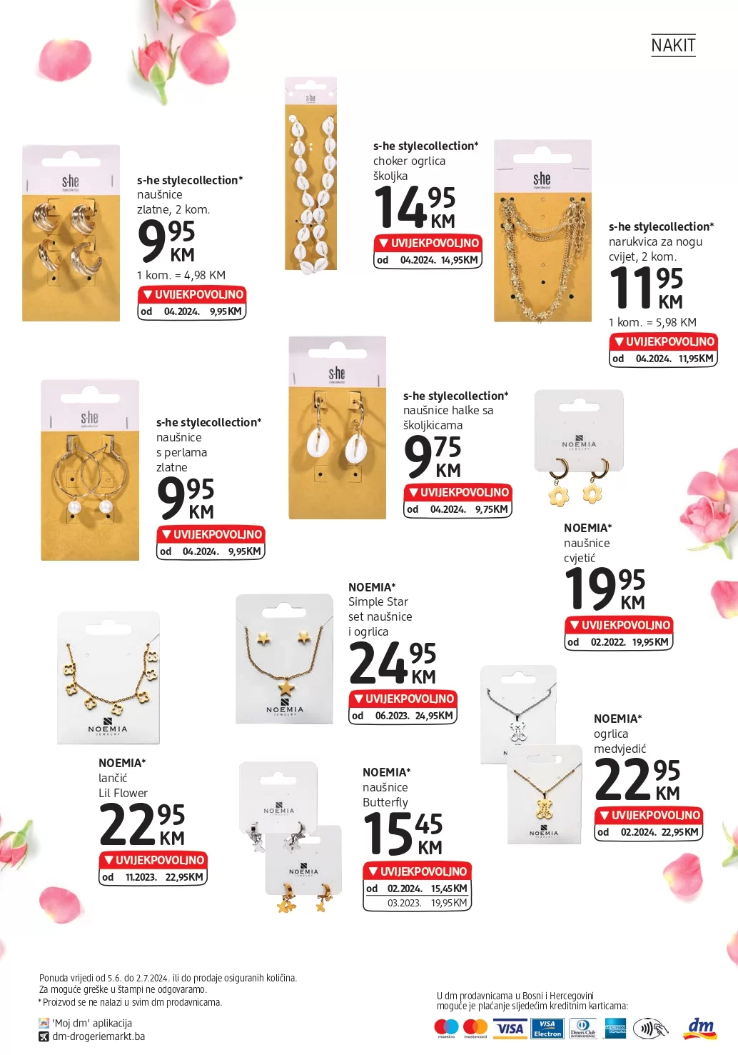 dm Katalog MIRISNO LJETO - Sniženja do 2.7.2024.