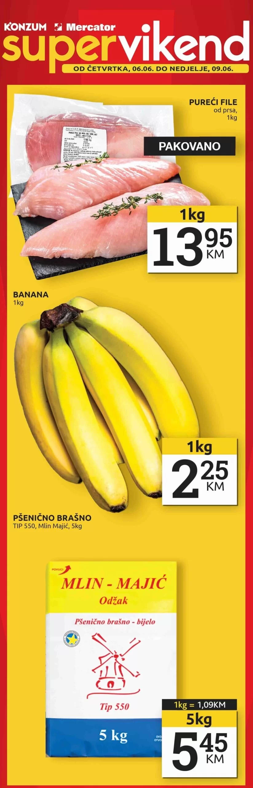 Konzum vikend akcija 6-9.6.2024. 