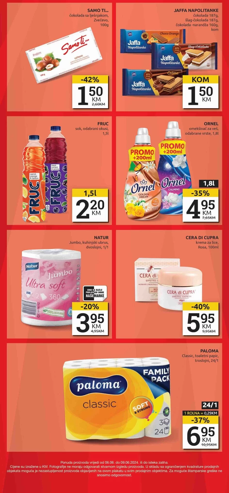 Konzum vikend akcija 6-9.6.2024. 