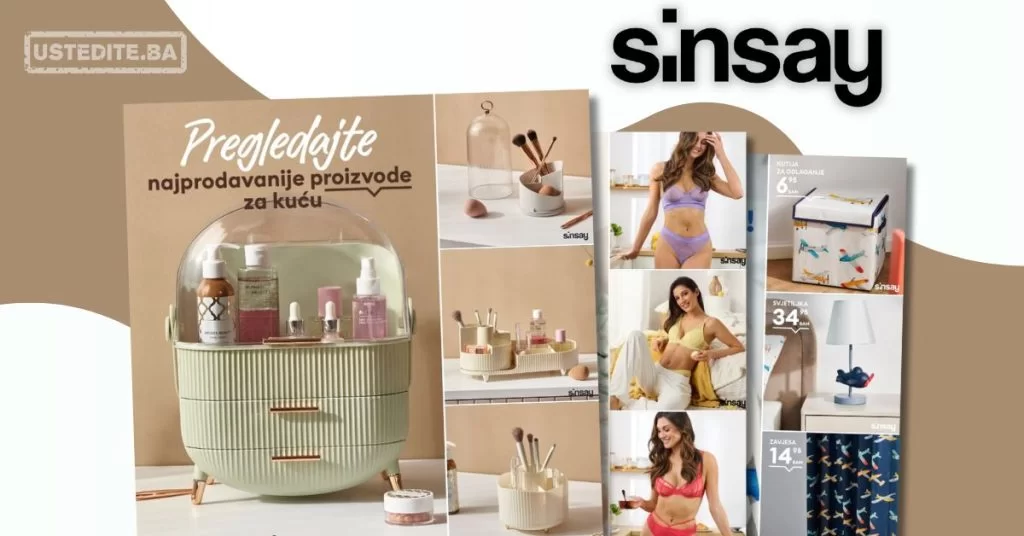 Sinsay SUPER PONUDA - juni 2024.