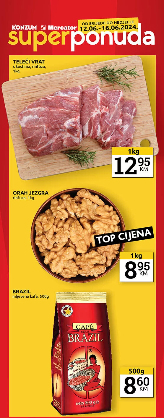Konzum vikend akcija 12-16.6.2024.
