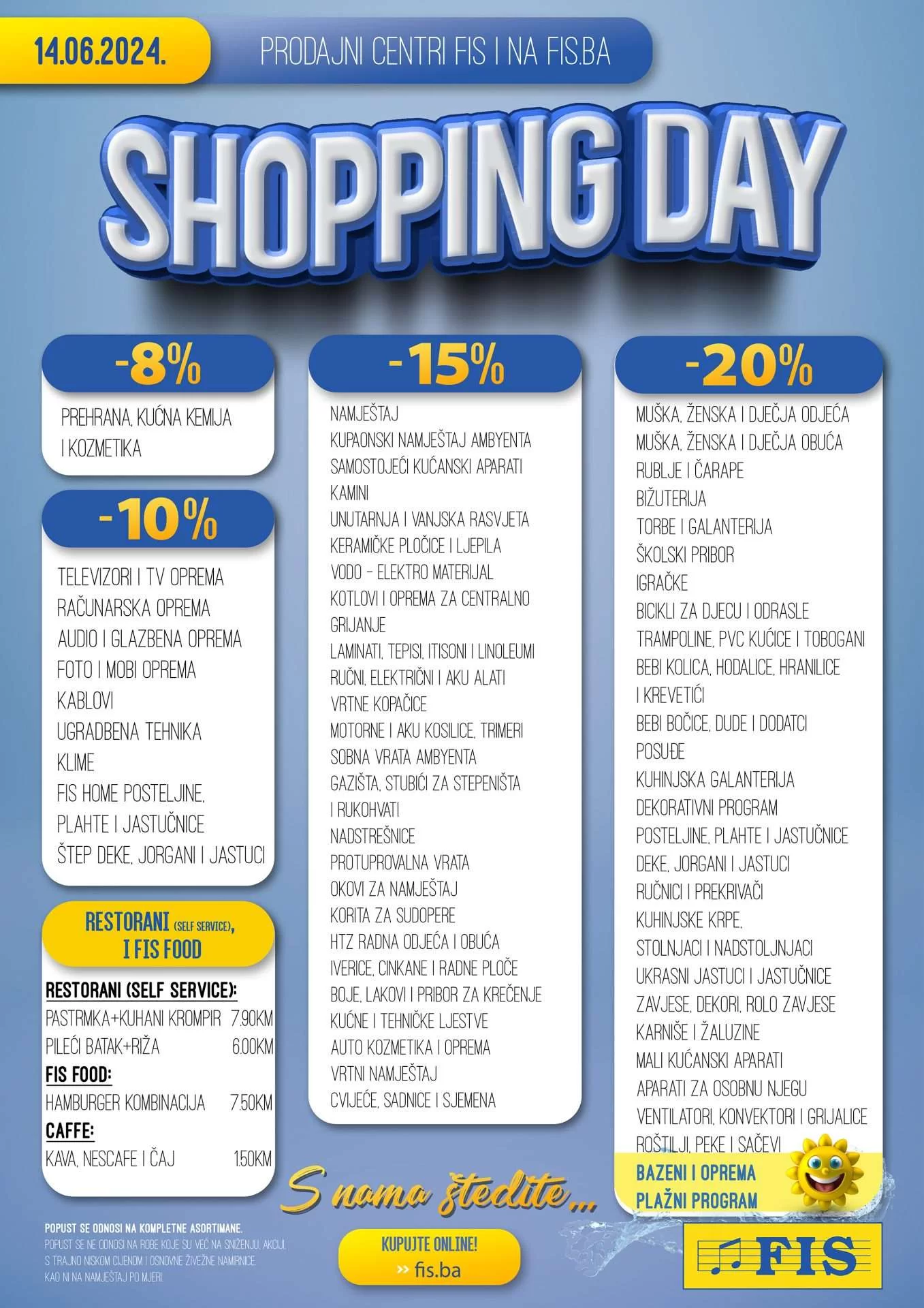 Fis SHOPPING DAY 14.6.2024. 