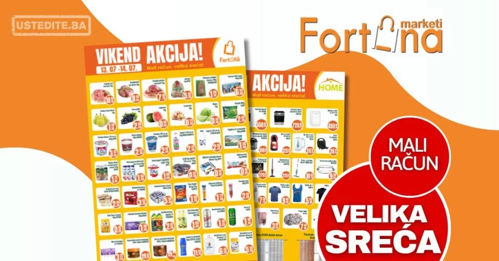 Fortuna vikend akcija 13-14.7.2024.