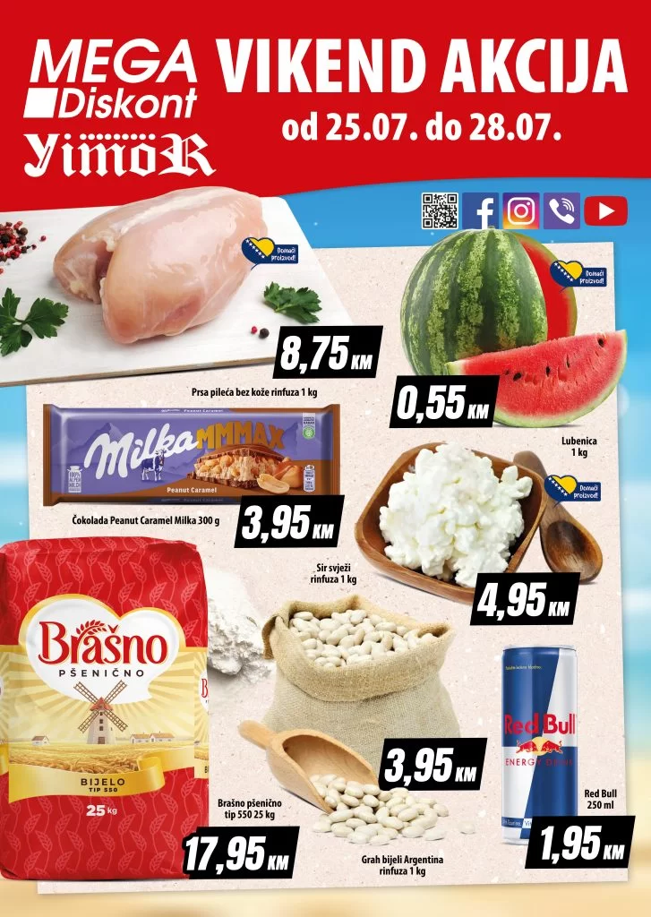 Mega Diskont vikend akcija 25-28.7.2024.