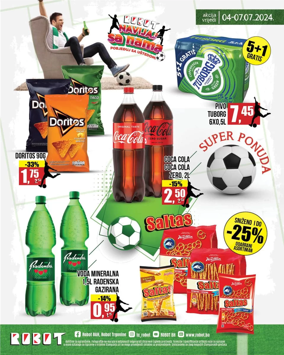 Robot akcija EURO 2024 4-7.7.2024.