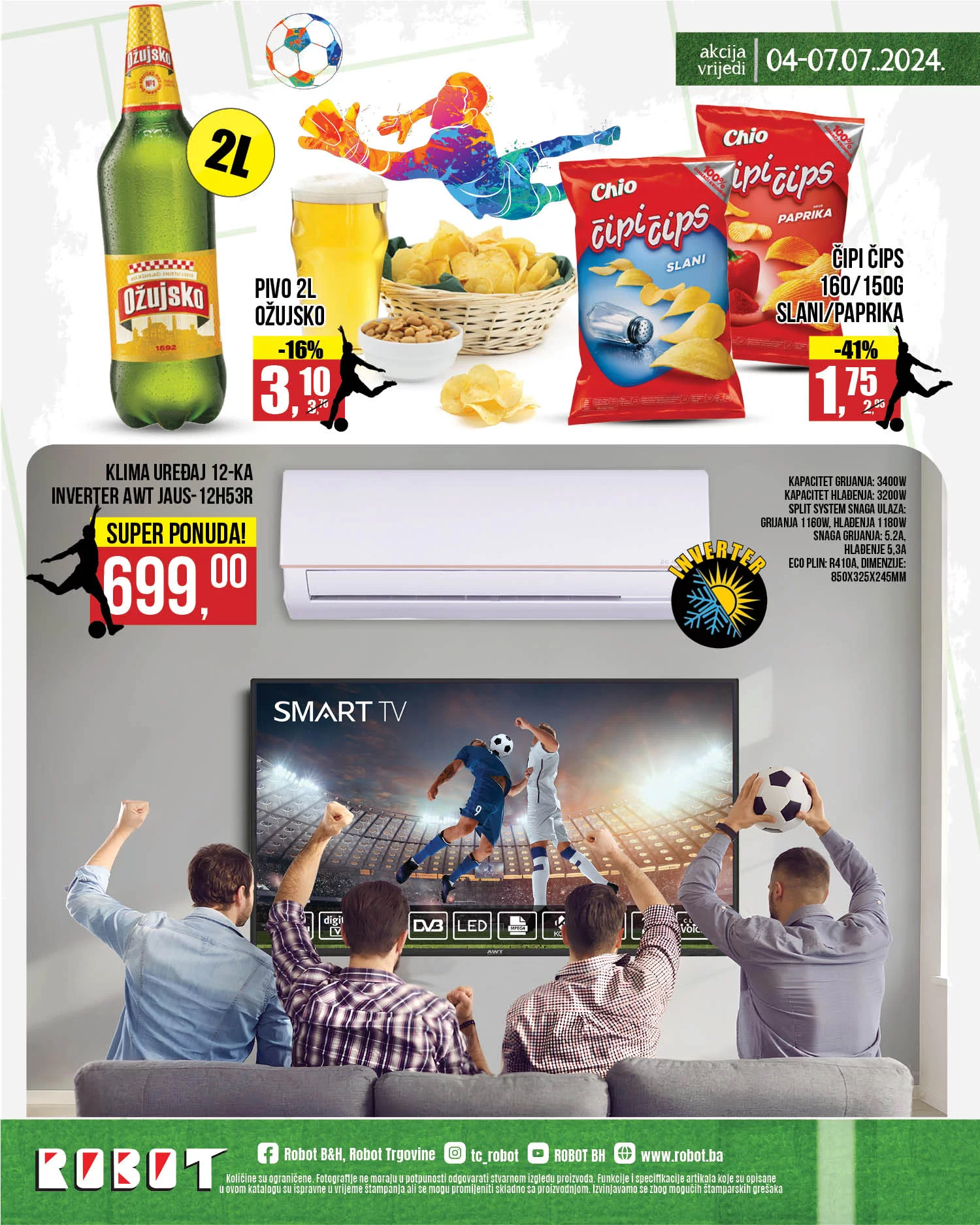 Robot akcija EURO 2024 4-7.7.2024.