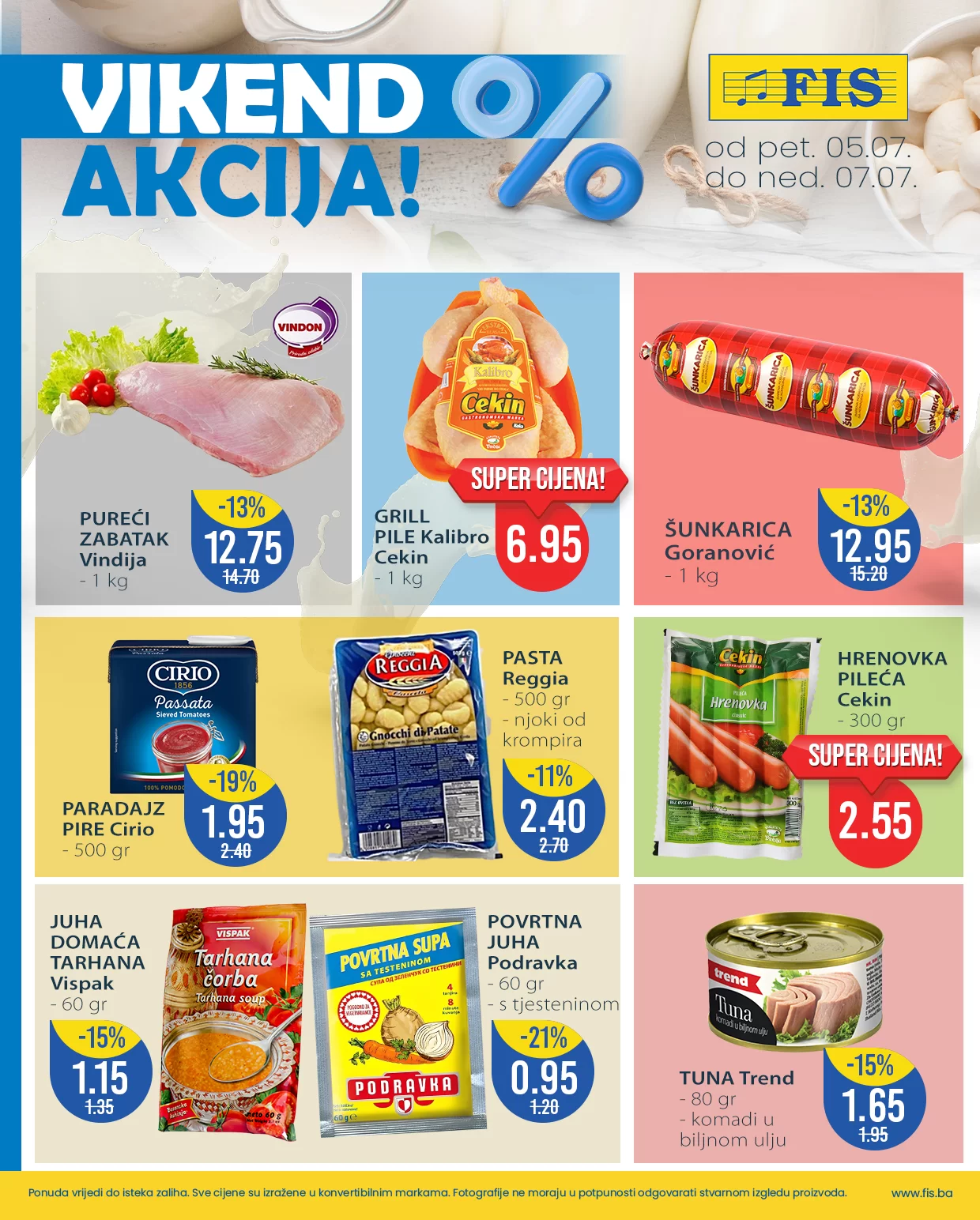 Fis vikend akcija 5-7.7.2024.