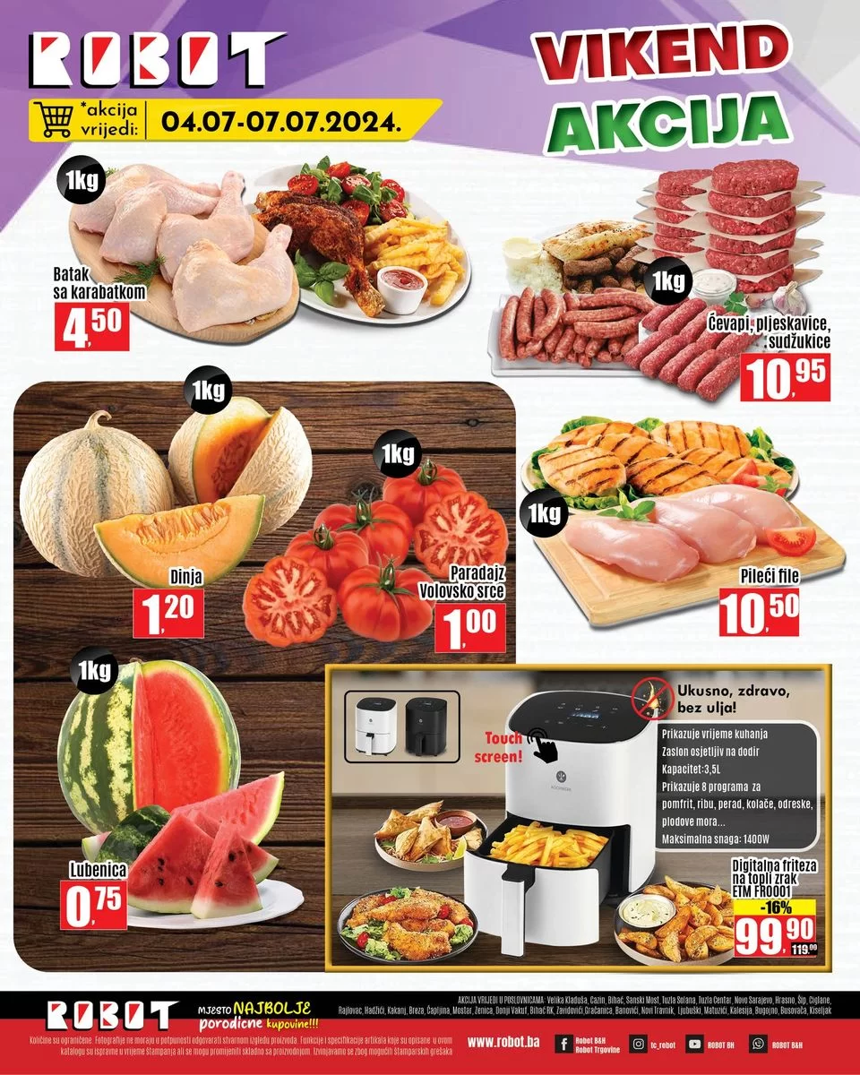Robot vikend akcija 4-7.7.2024.