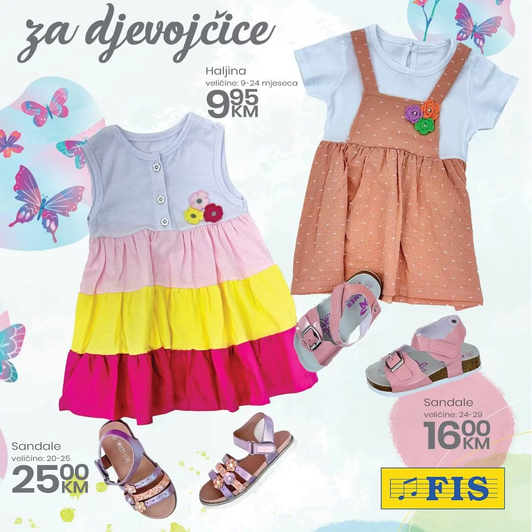 Fis ODJEĆA & OBUĆA ZA DJECU - juli 2024.
