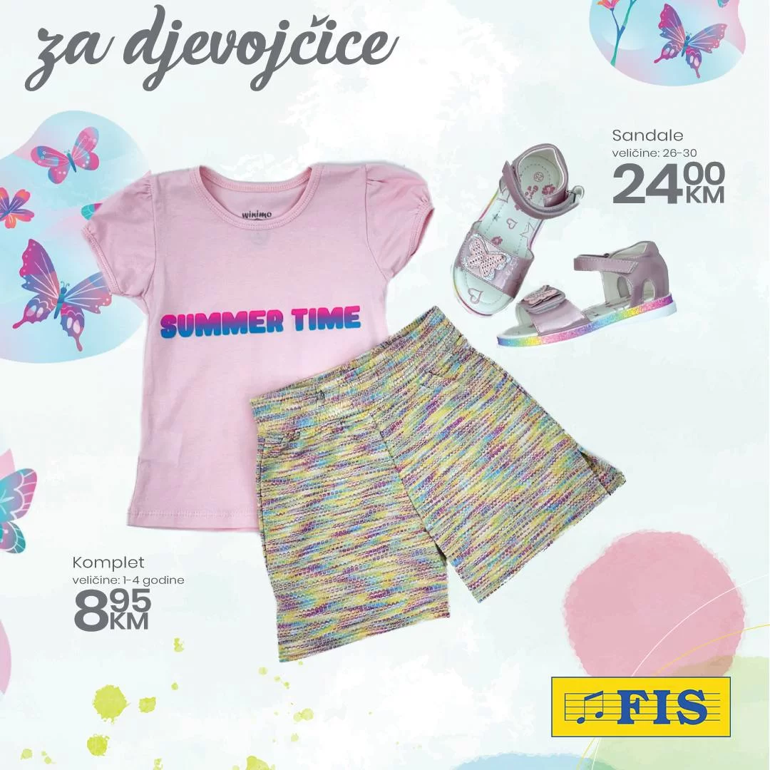 Fis ODJEĆA & OBUĆA ZA DJECU - juli 2024.