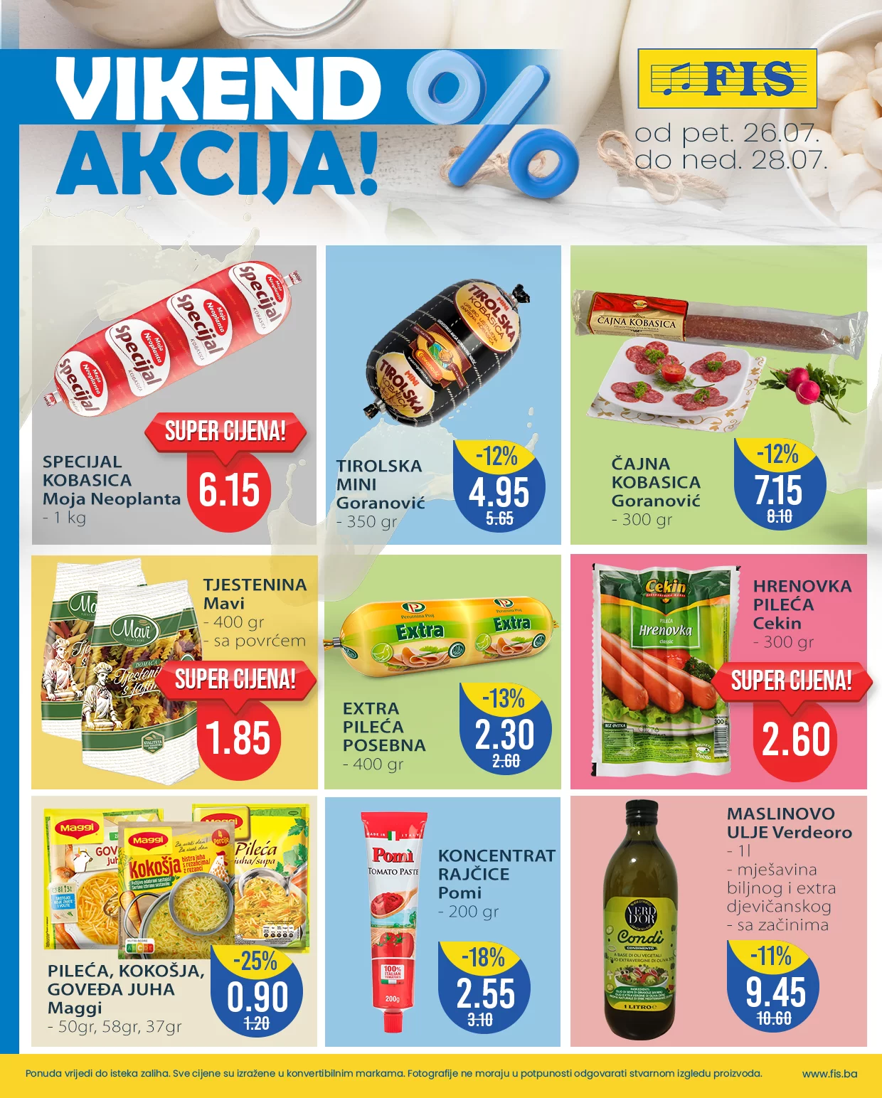 Fis vikend akcija 26-28.7.2024.