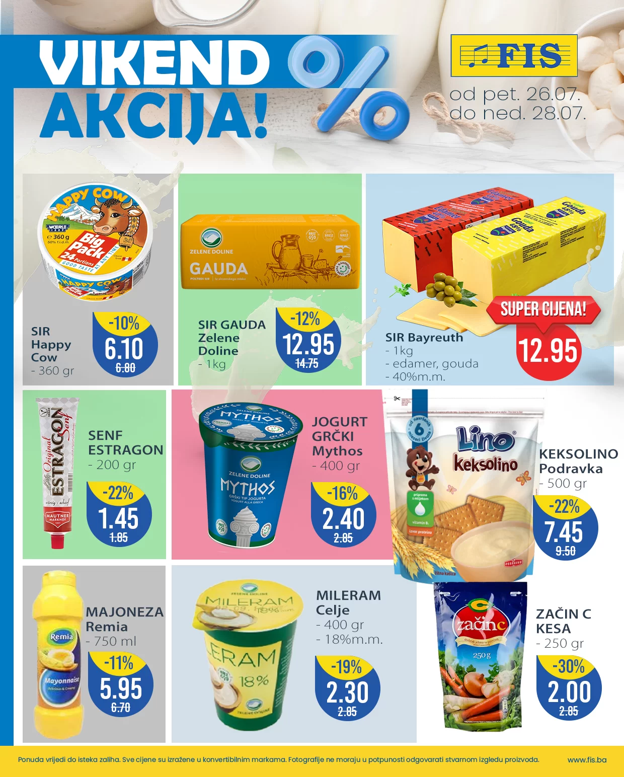Fis vikend akcija 26-28.7.2024.