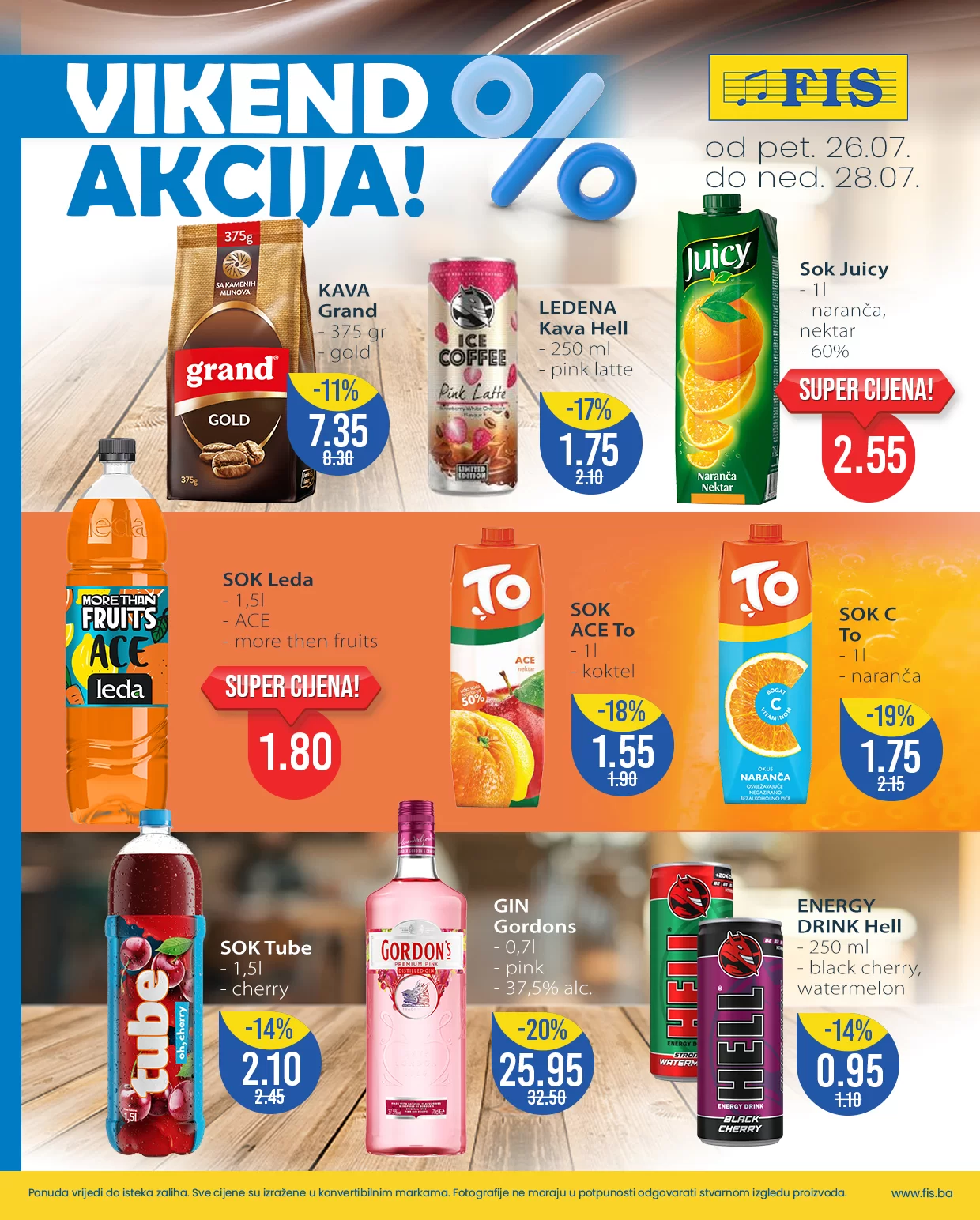 Fis vikend akcija 26-28.7.2024.