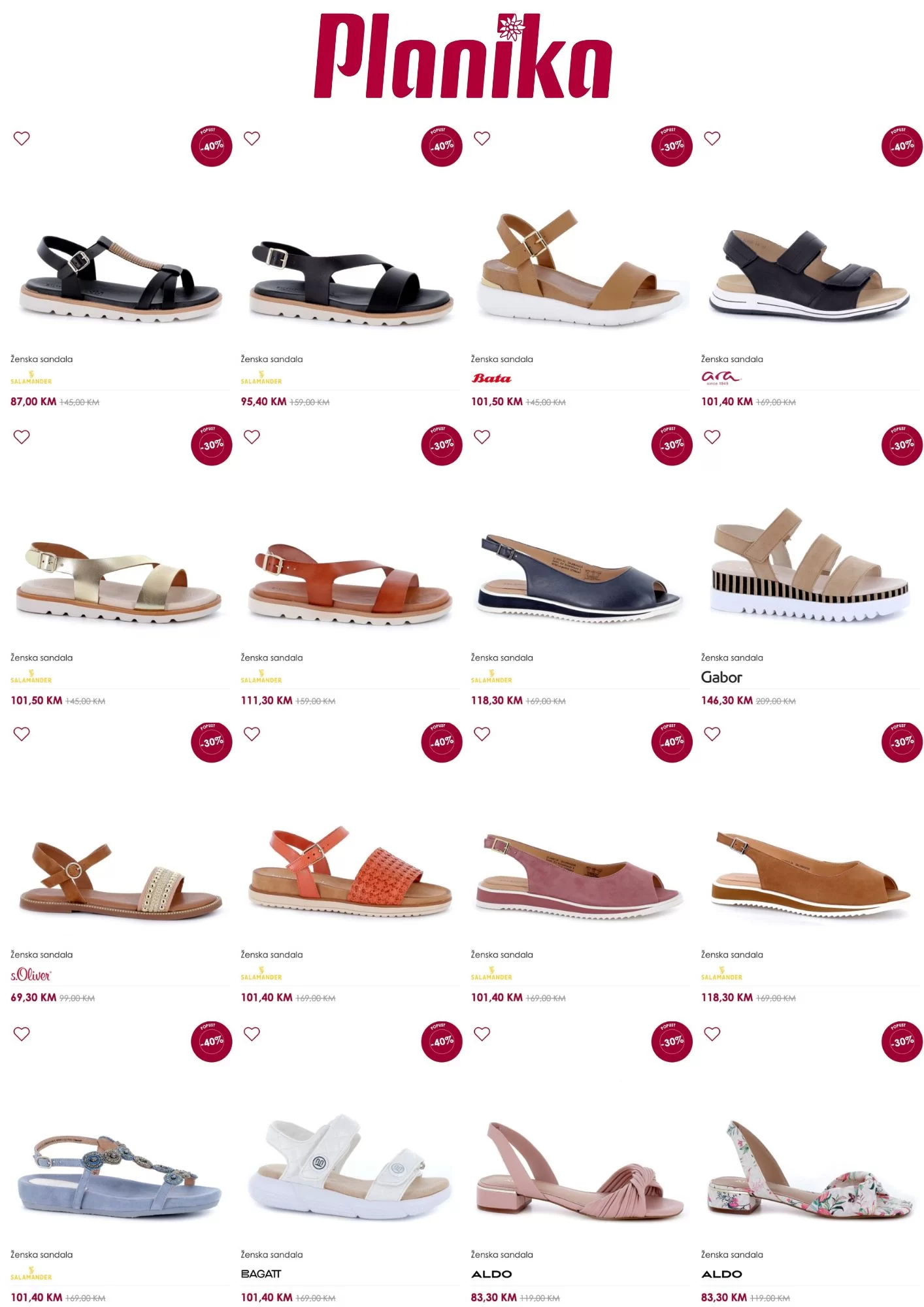 Planika SNIŽENJE do 50% - juli 2024.
