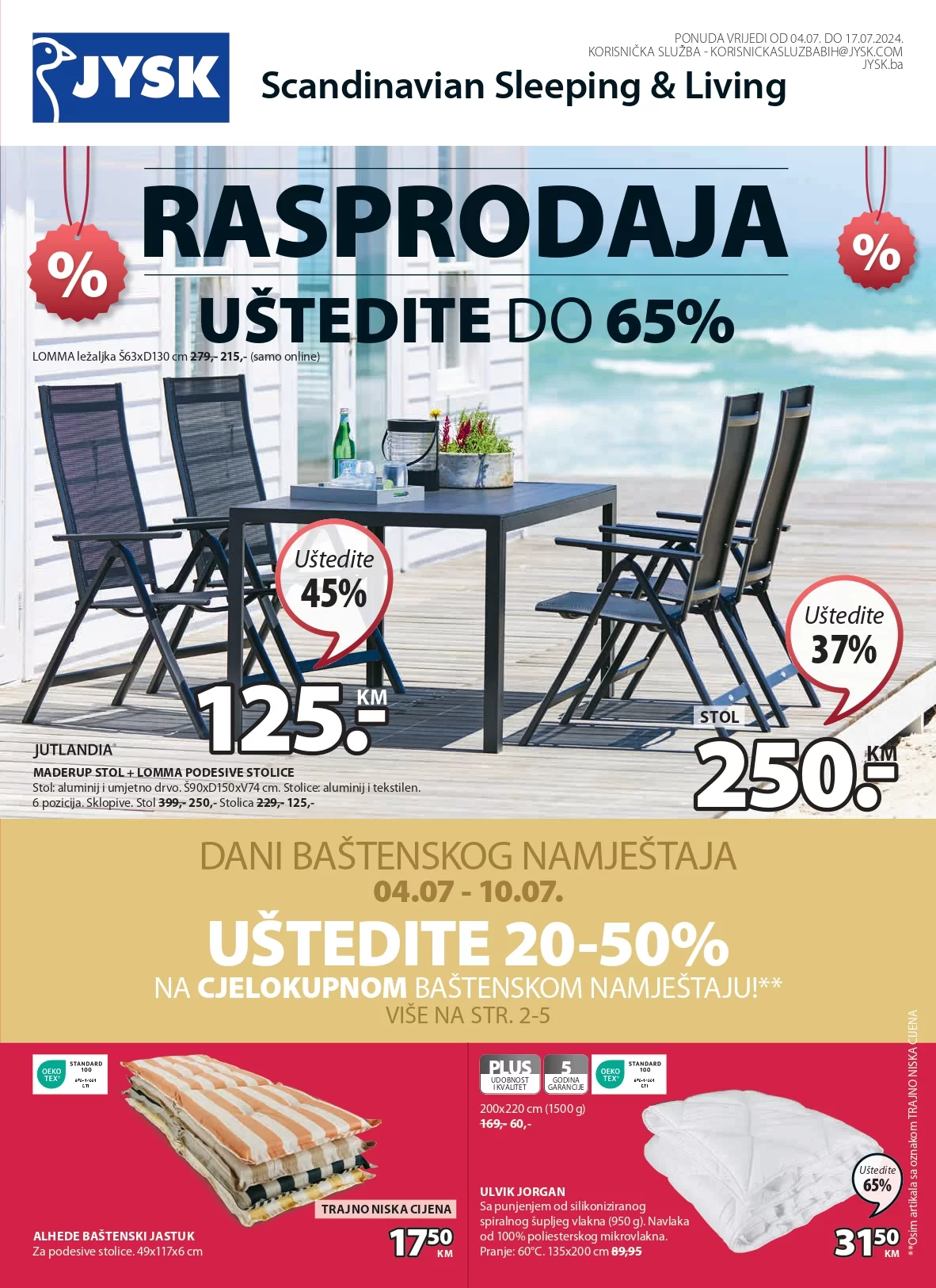 Jysk katalog 4-17.7.2024.