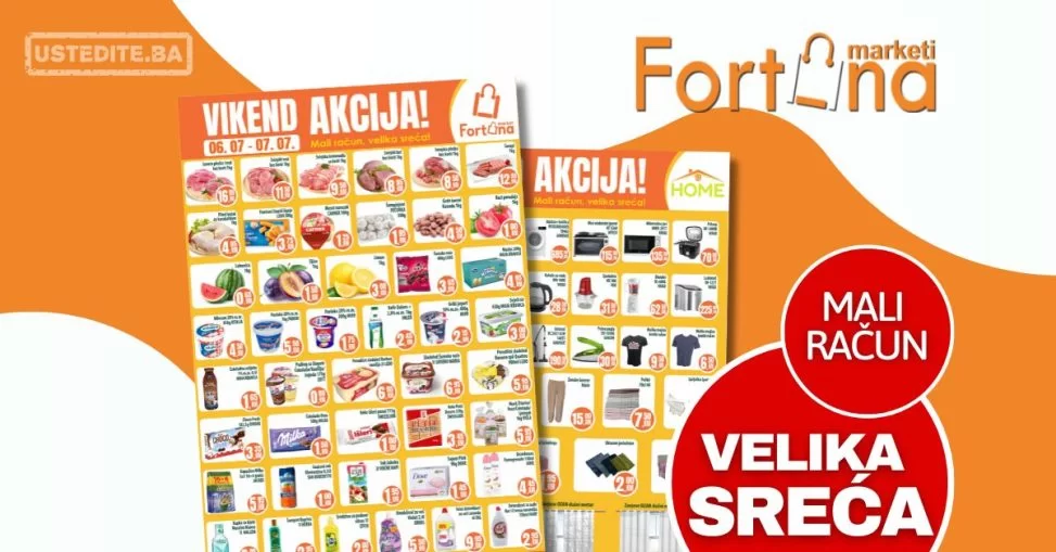Fortuna vikend akcija 6-7.7.2024.