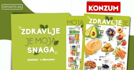 Konzum katalog ZDRAVLJE 1-14.7.2024.