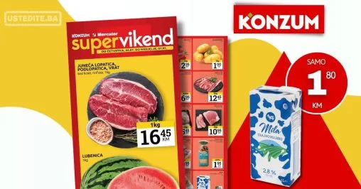 Konzum vikend akcija 4-7.7.2024.