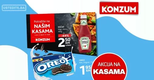 Konzum AKCIJA NA KASAMA