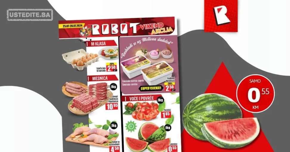 Robot vikend akcija 25-28.7.2024.