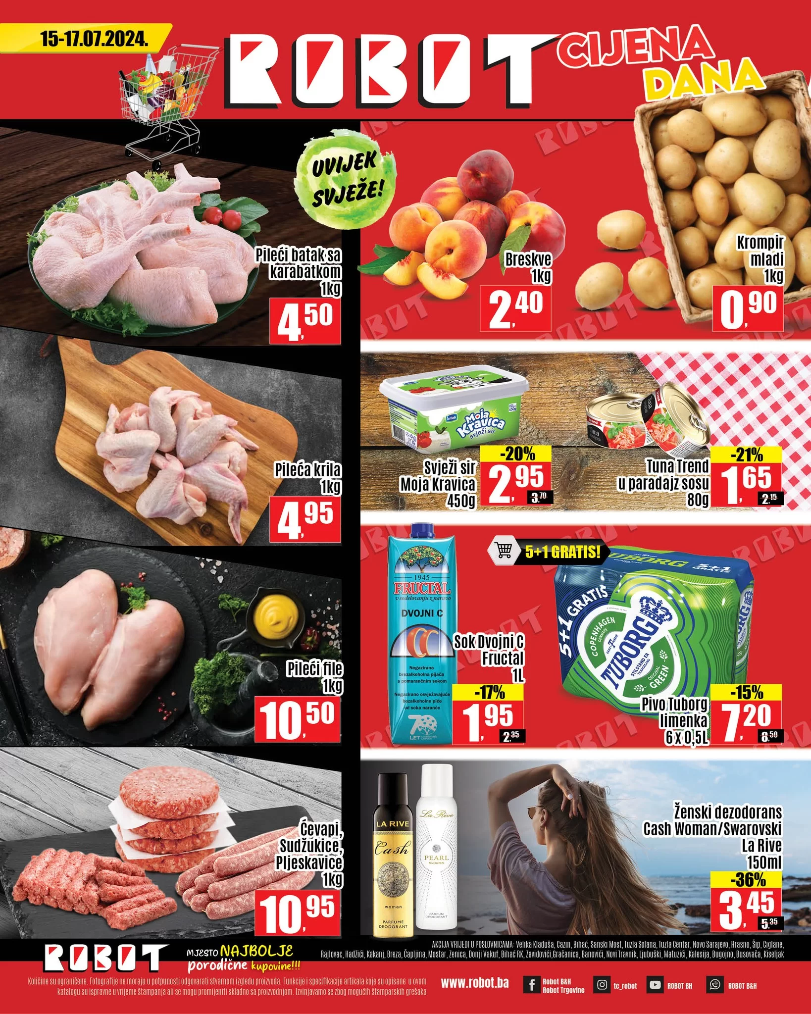 Robot akcija za početak sedmice 15-17.7.2024.