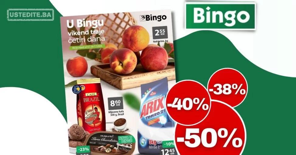 Bingo vikend akcija 4-7.7.2024.