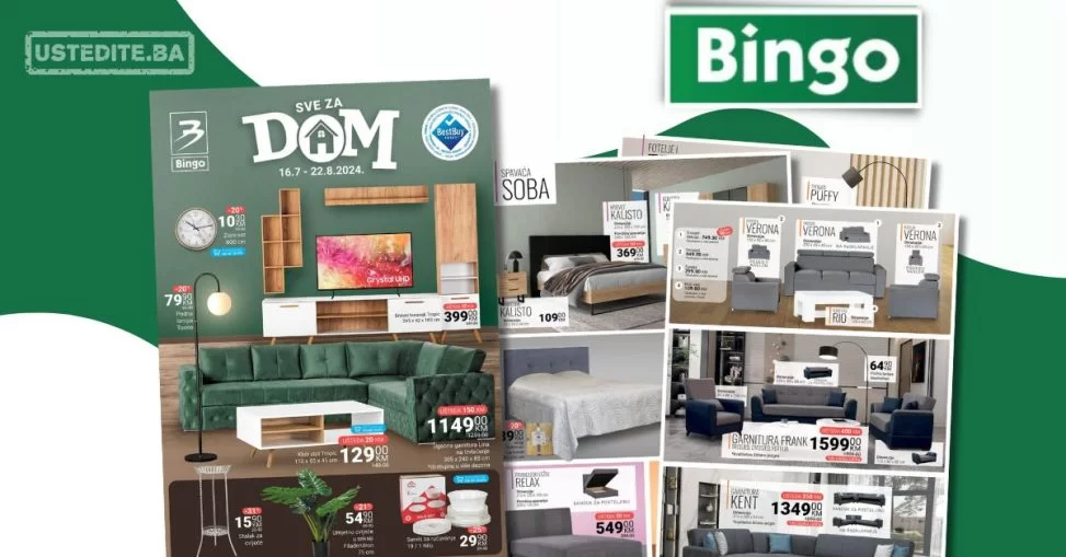 Bingo NAMJEŠTAJ 16.7-22.8.2024.