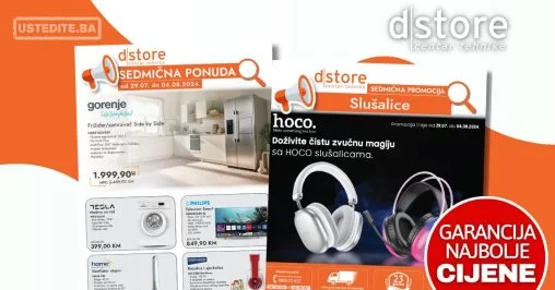 Dstore sedmična akcija 29.7-4.8.2024.