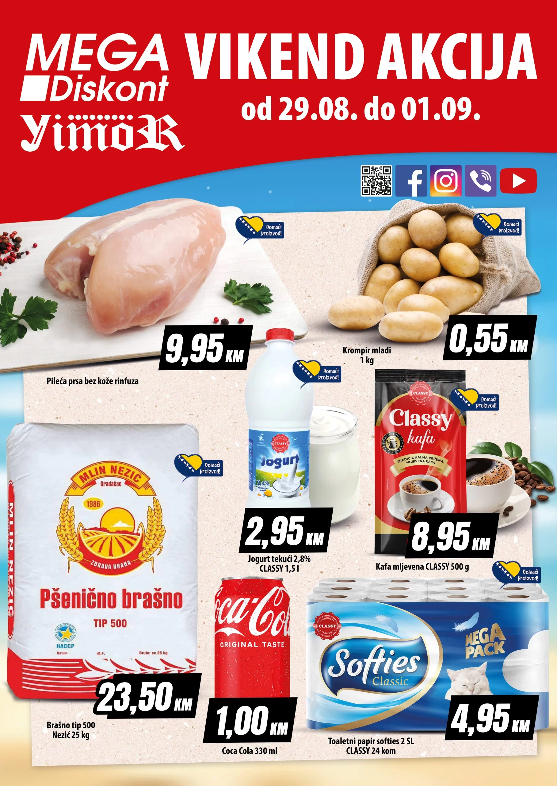 Mega Diskont vikend akcija 29.8-1.9.2024.