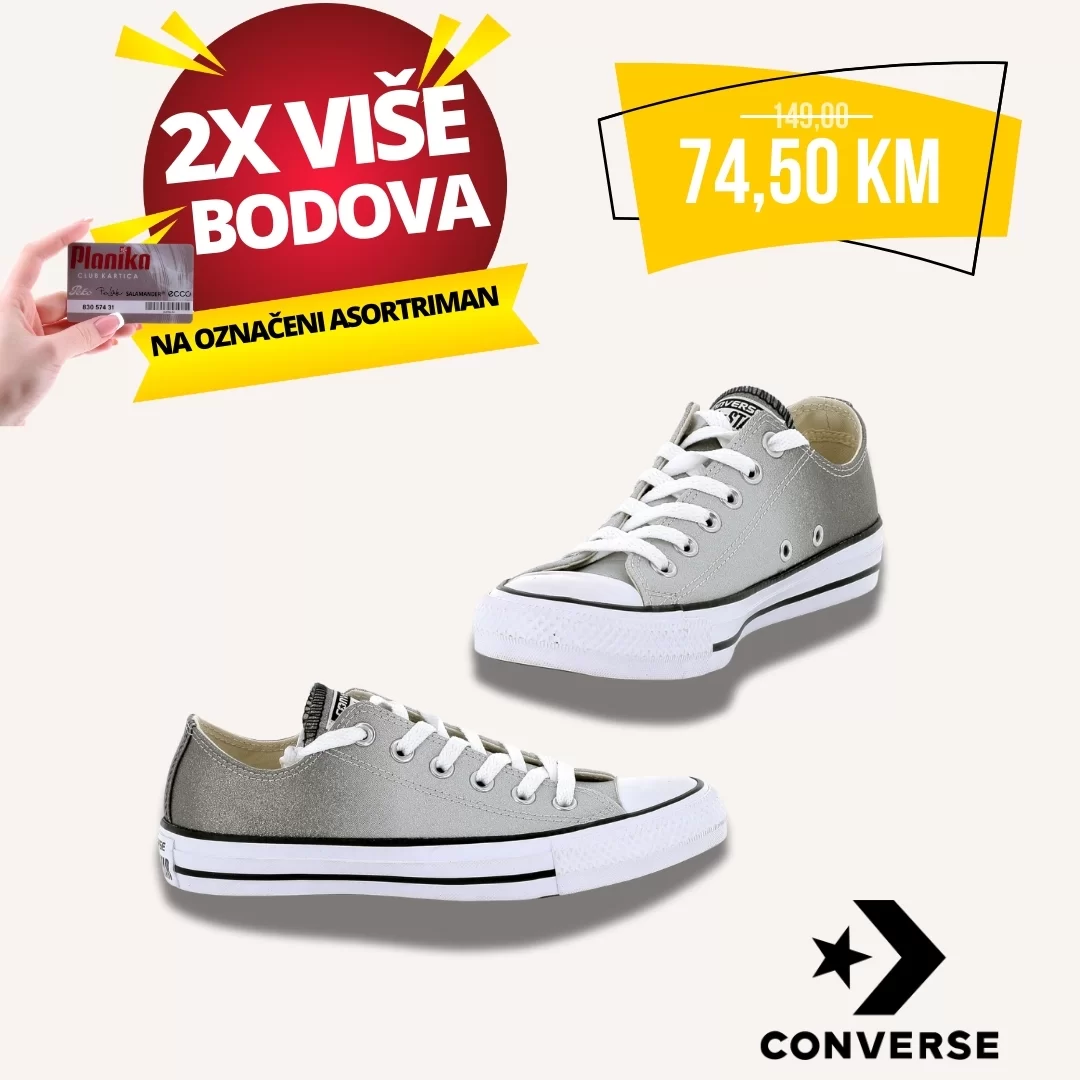Planika SNIŽENJE - Converse patike snižene do 60% -