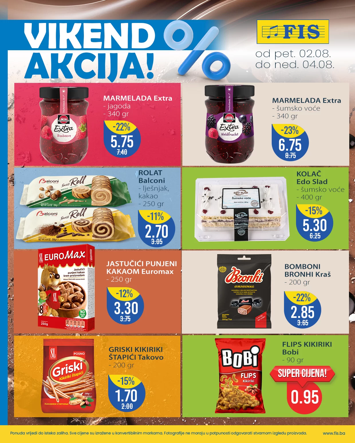 Fis vikend akcija 2-4.8.2024.