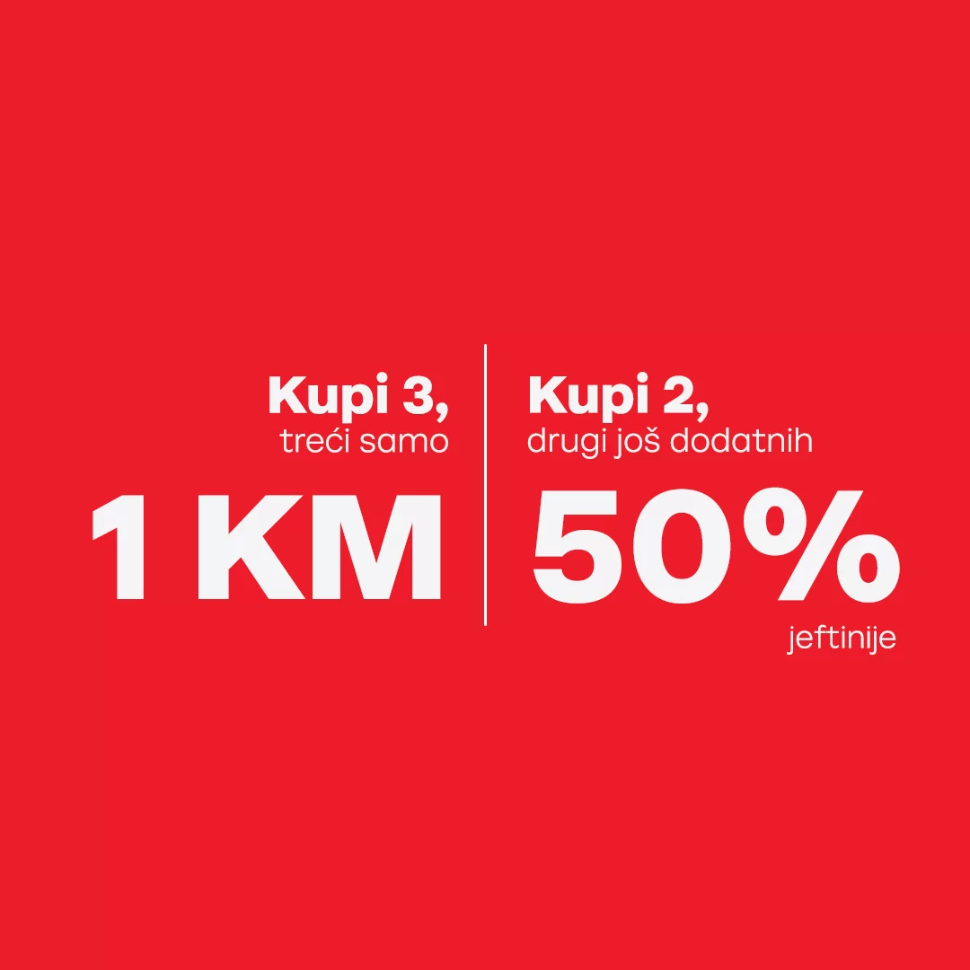 Deichmann TREĆI PAR SAMO 1 KM 1-7.8.2024.