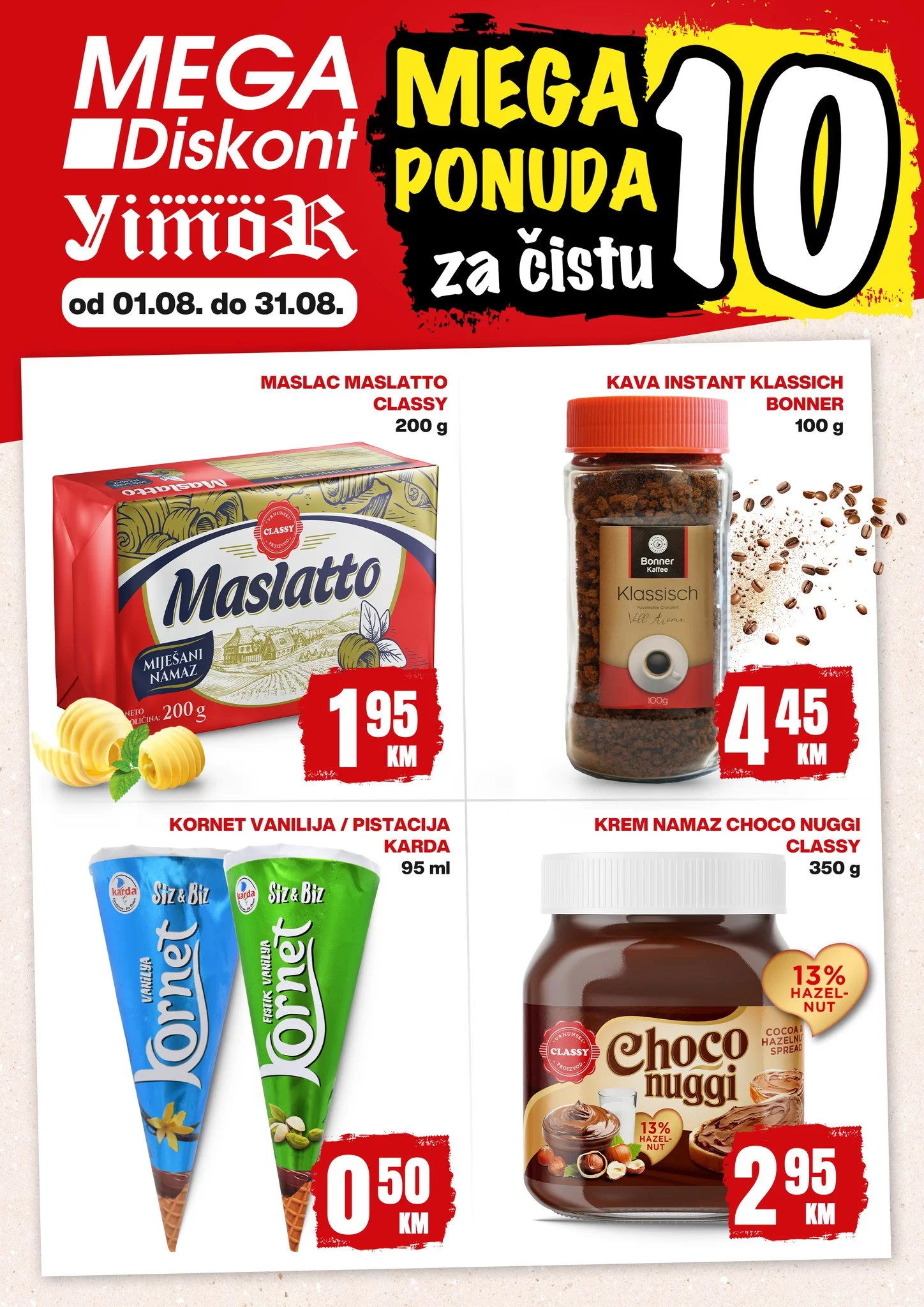 Mega Diskont katalog MEGA PONUDA 1-31.8.2024. Mega Diskont katalog MEGA PONUDA 1-31.8.2024.