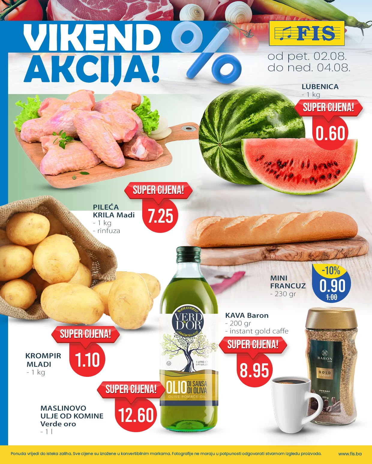 Fis vikend akcija 2-4.8.2024.