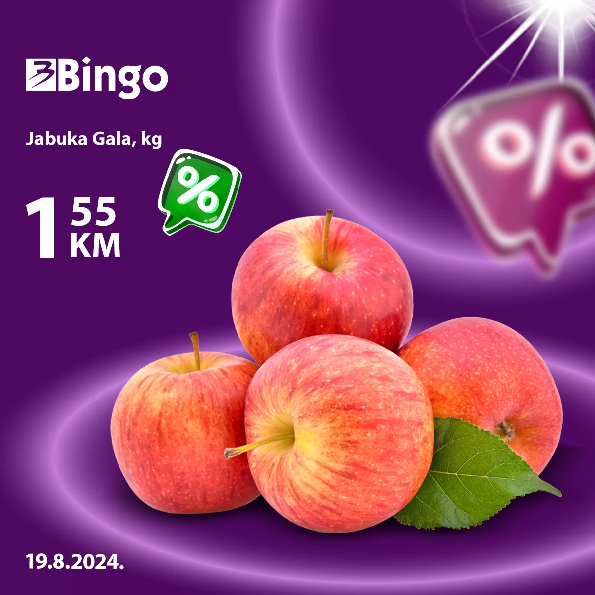 Bingo CIJENA DANA 19.8.2024.