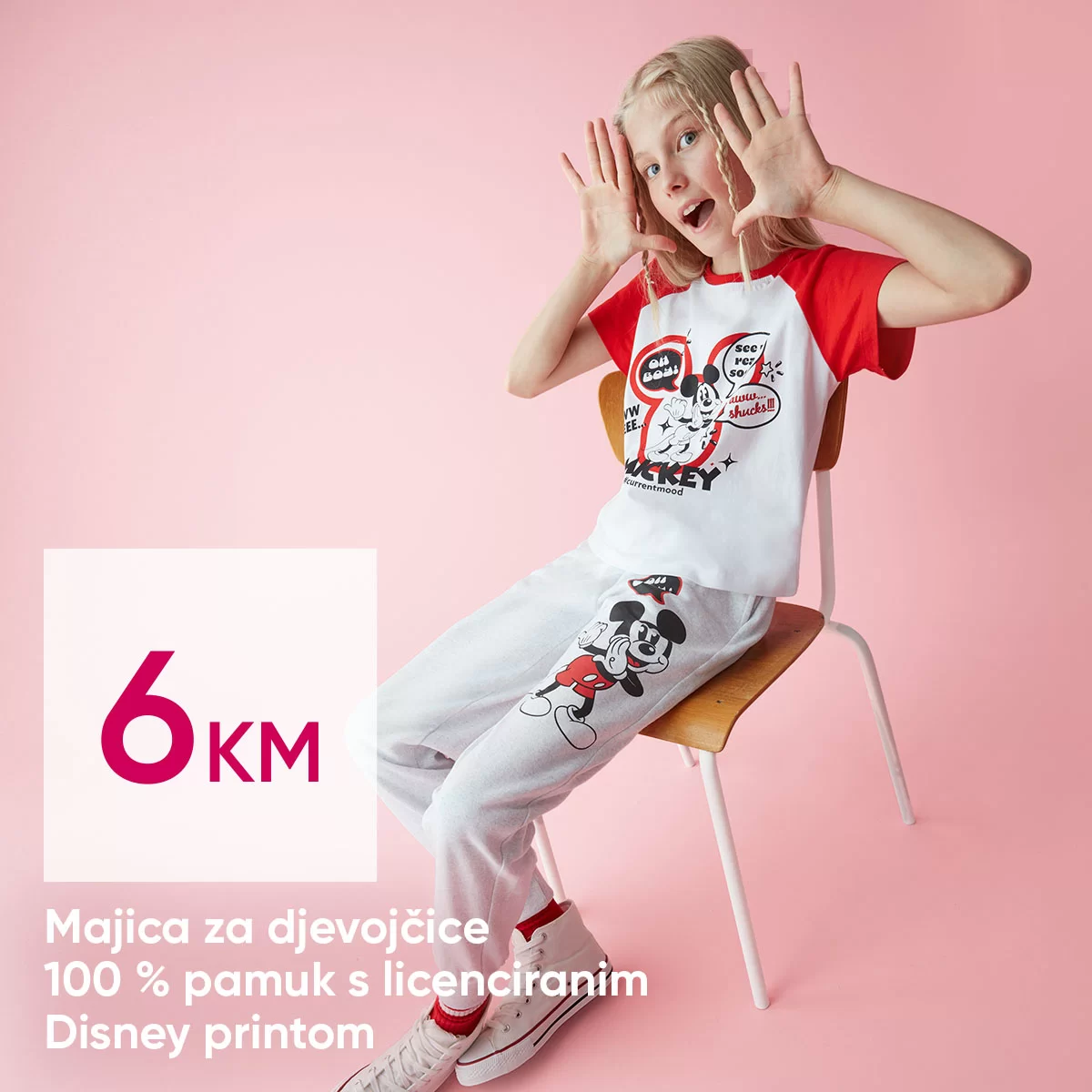 Pepco NOVA kolekcija Disney, komadi već od 5 KM - sniženje do 21.8.2024.