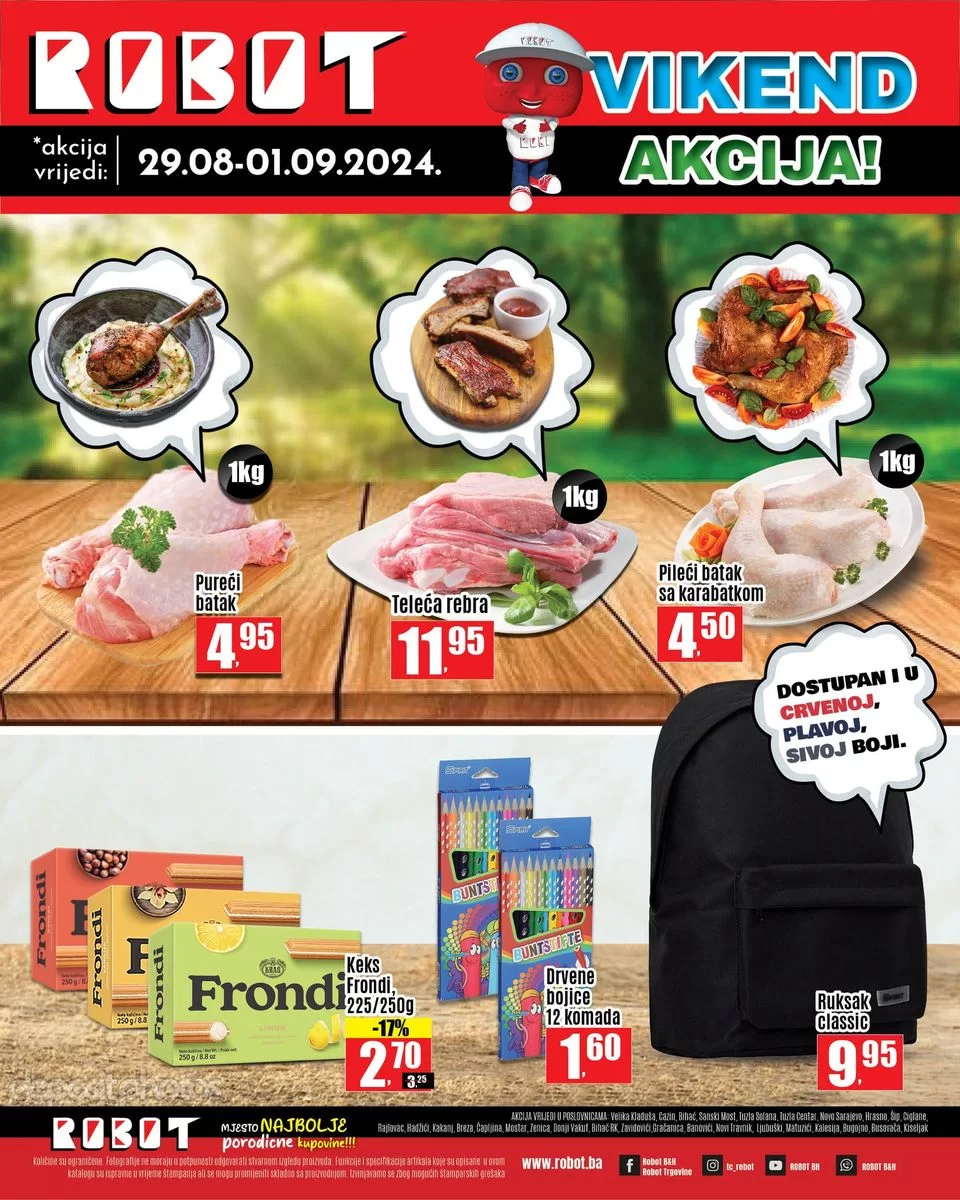 Robot vikend akcija 29.8-1.9.2024.