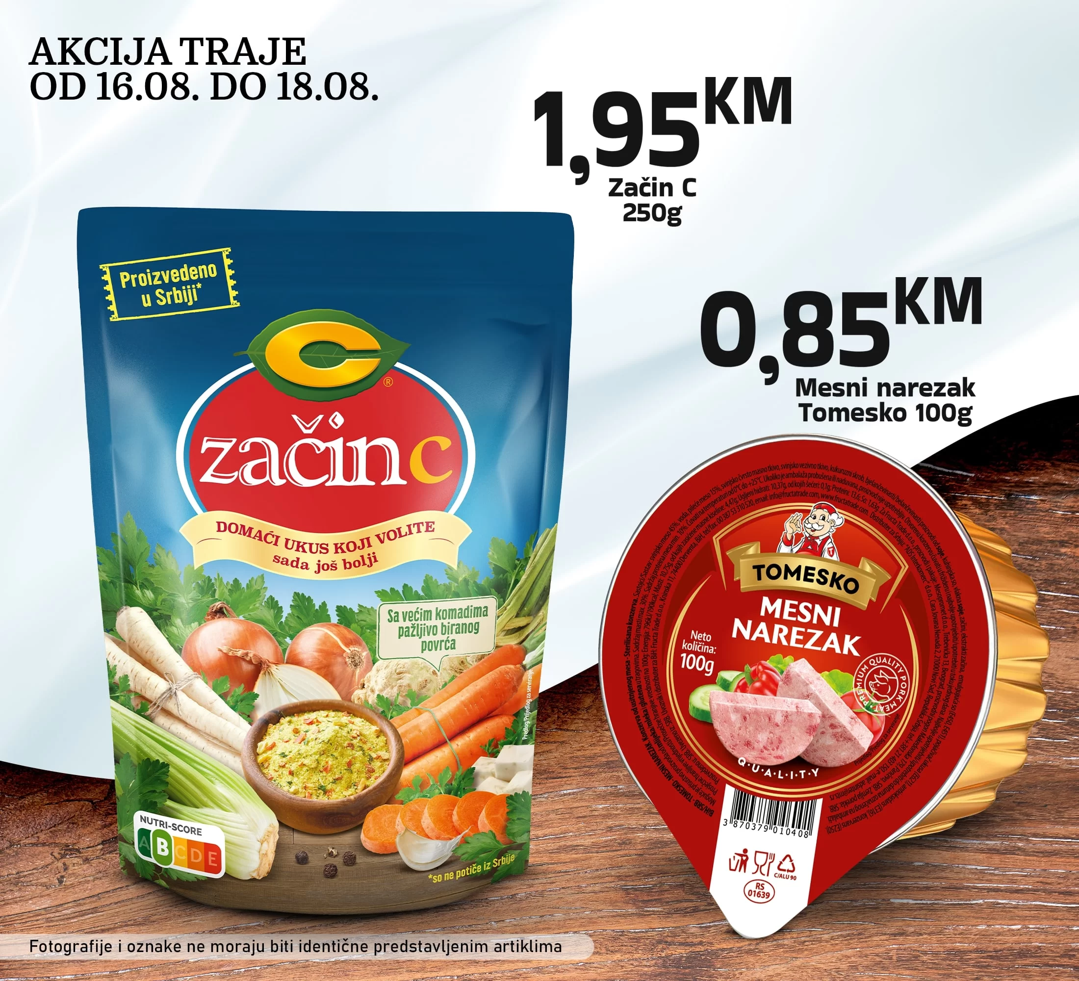 Kort vikend akcija 16-18.8.2024. 