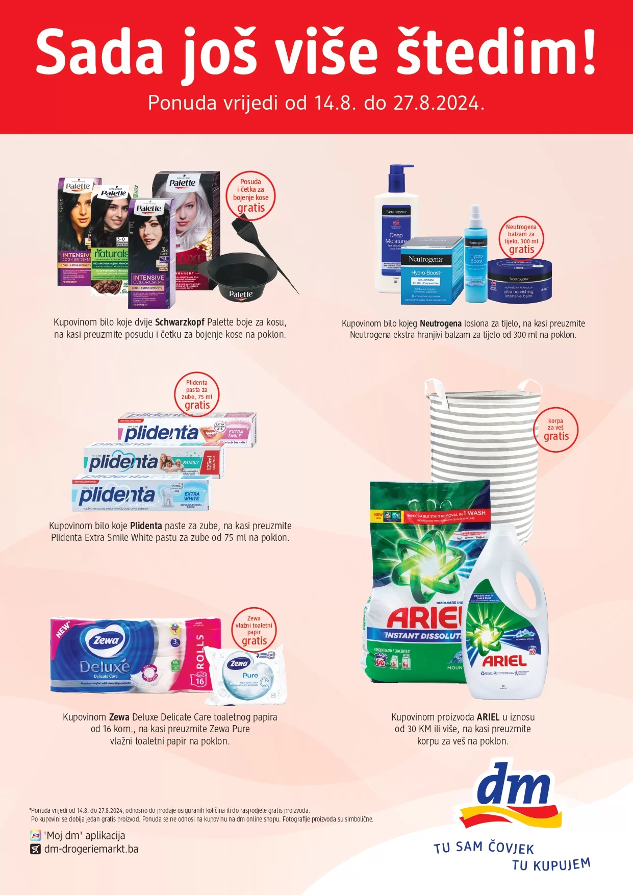 dm Sada još više štedim 14-27.8.2024.