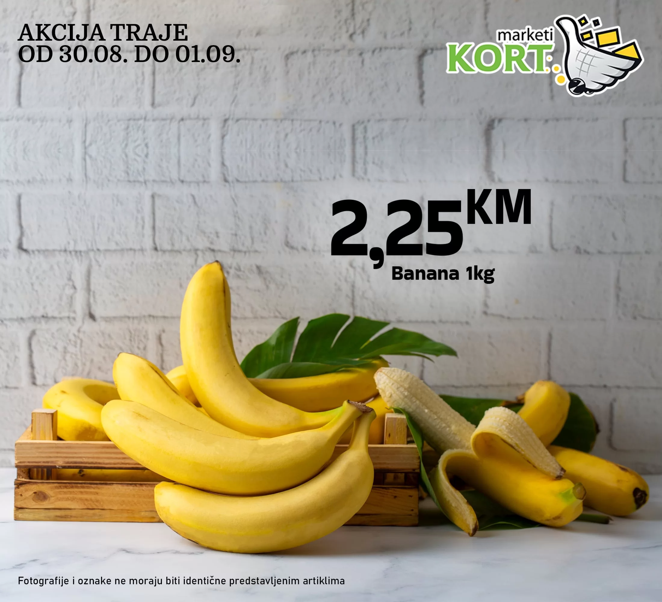 Kort vikend akcija 30.8-1.9.2024.