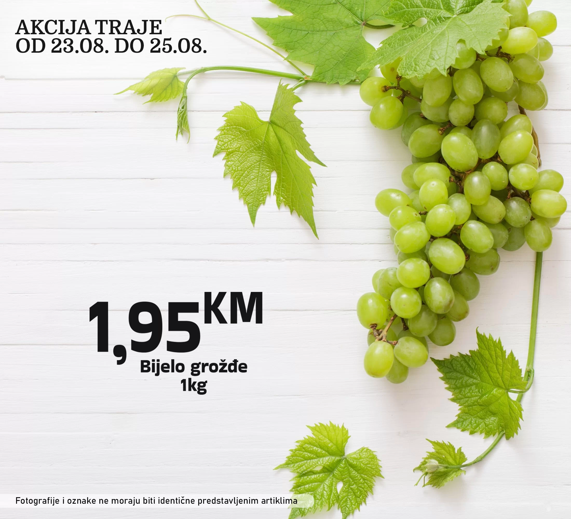 Kort vikend akcija 23-25.8.2024.