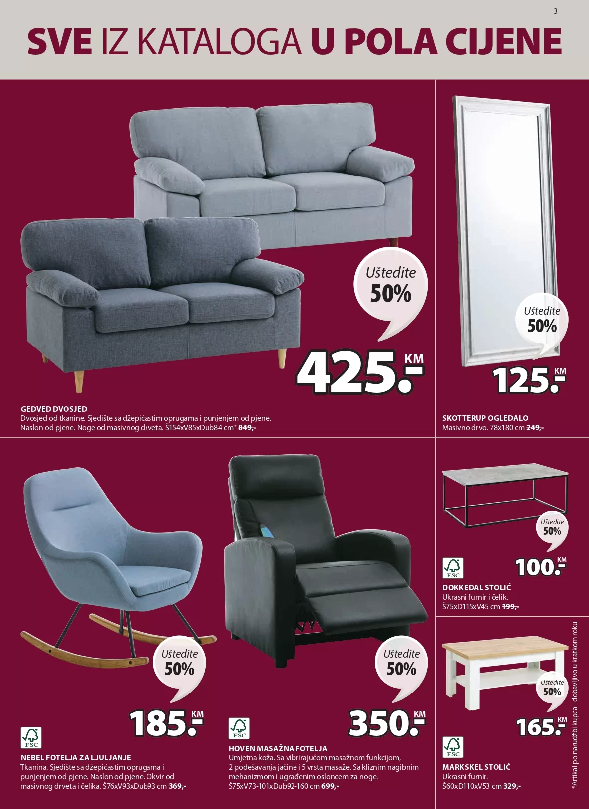 Jysk katalog SVE U POLA CIJENE 8-21.8.2024.