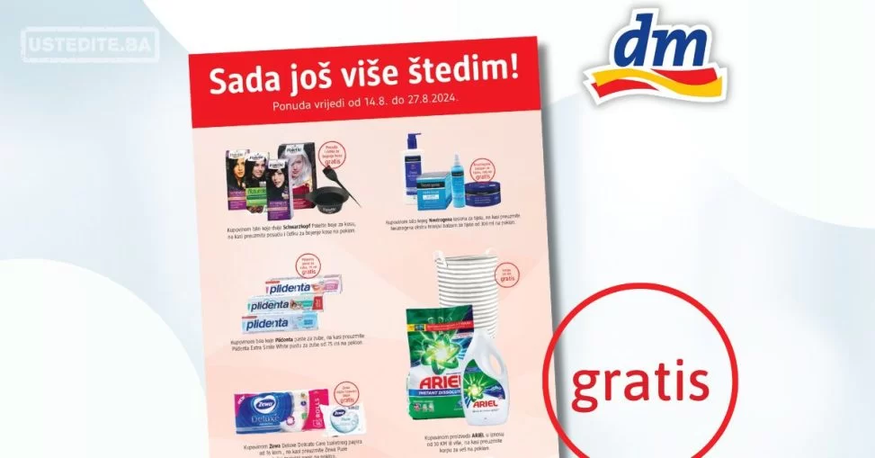dm Sada još više štedim 14-27.8.2024.