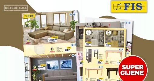 Fis katalog NAMJEŠTAJ - sniženje do 15.8.2024.