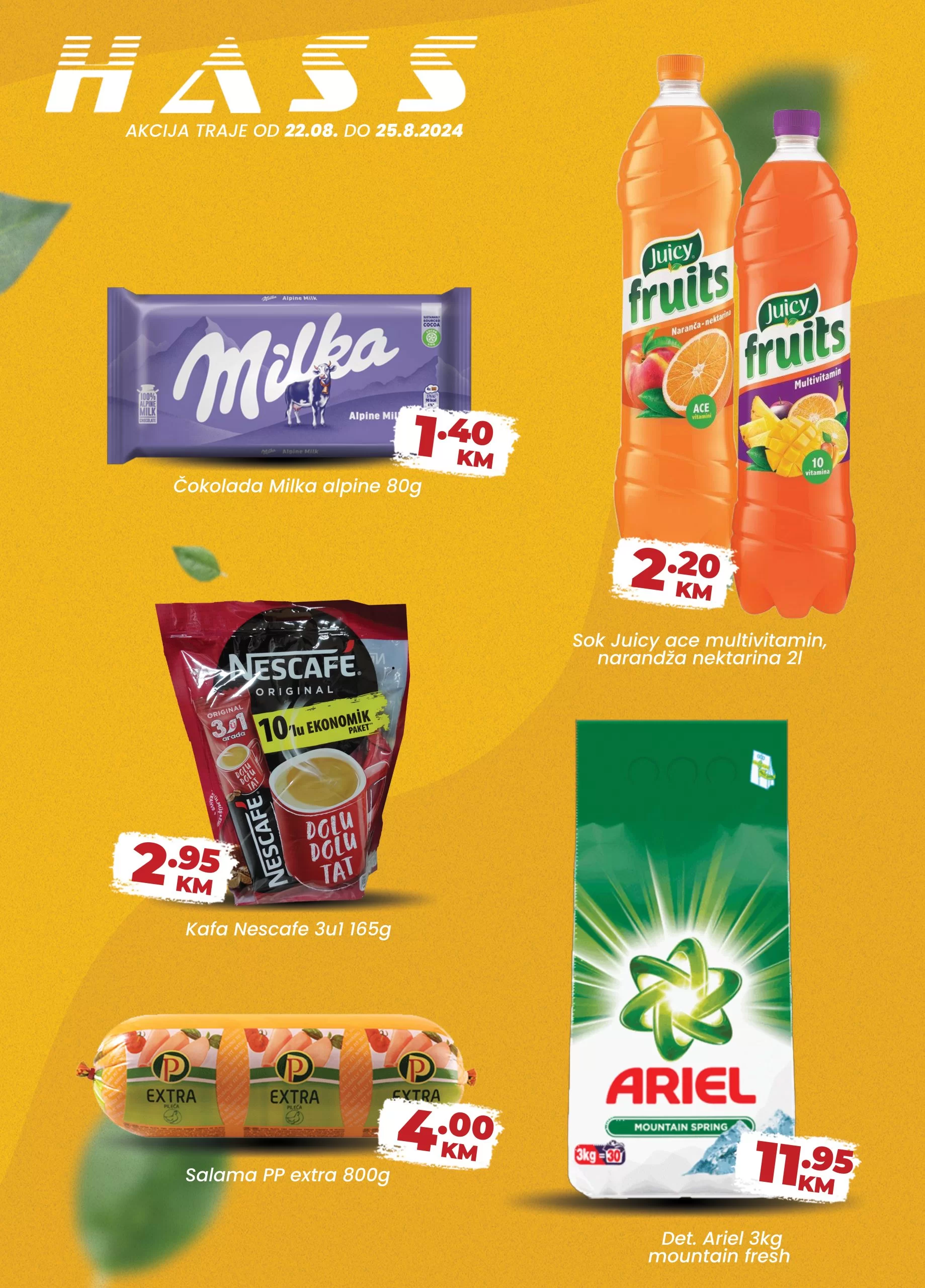 Has Komerc vikend akcija 22-25.8.2024.