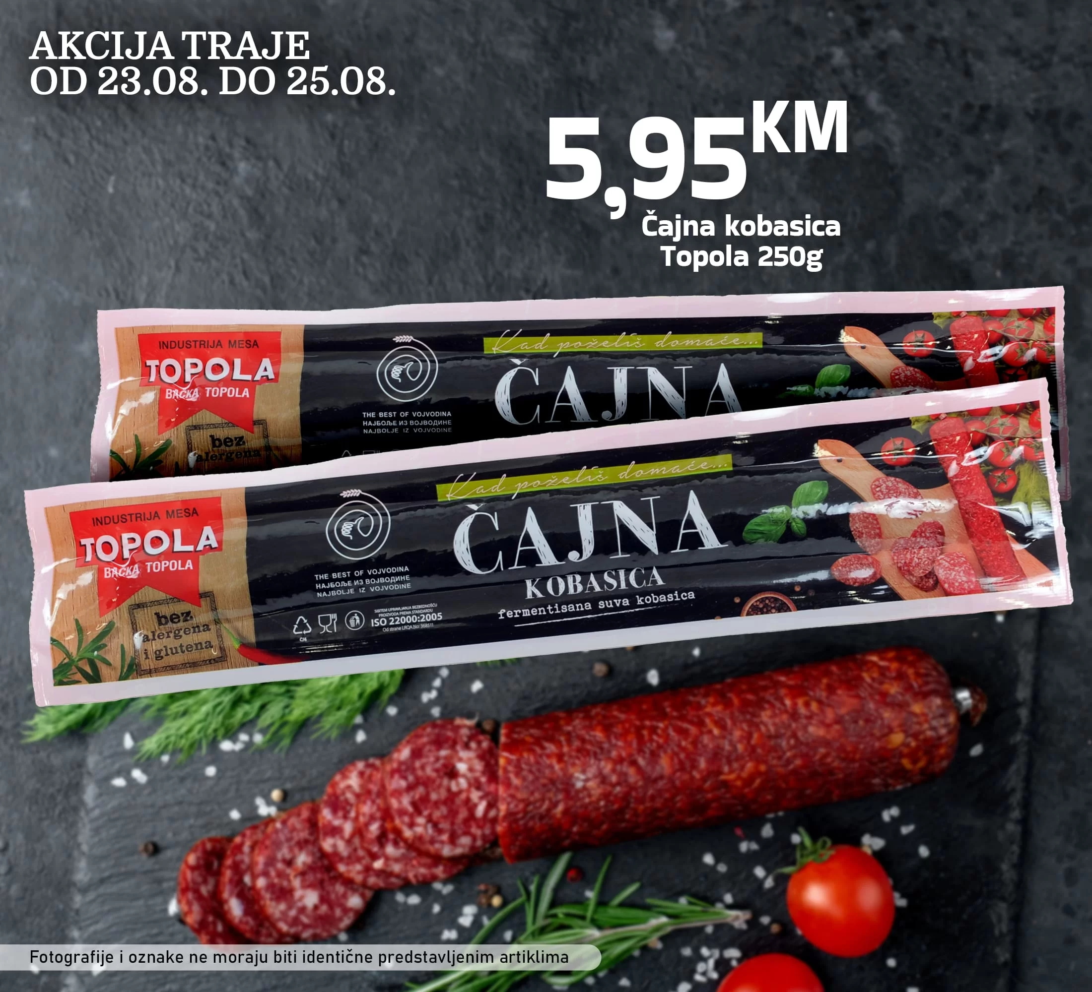 Kort vikend akcija 23-25.8.2024.