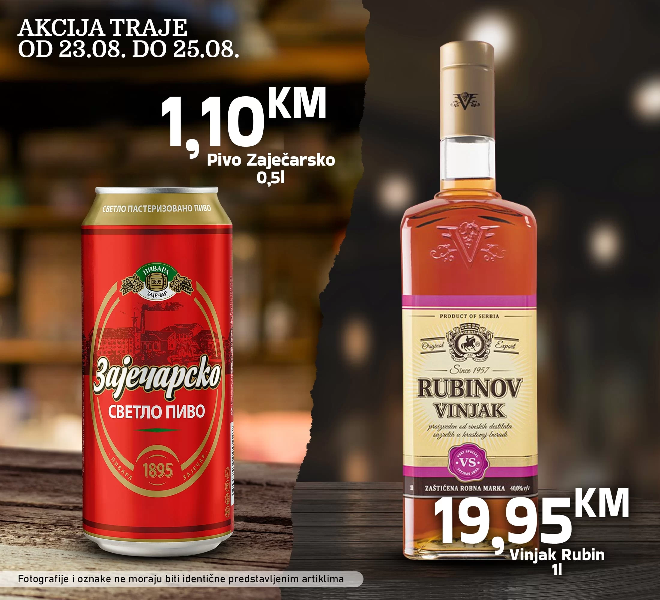 Kort vikend akcija 23-25.8.2024.