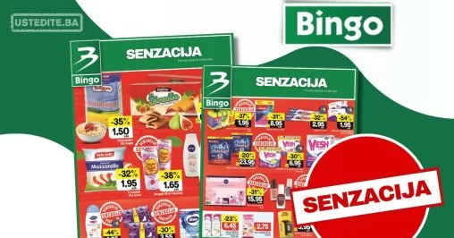 Bingo katalog SENZACIJA do 18.8.2024.